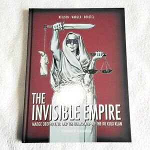 2019 The Invisible Empire Large Hardcover Graphic Novel by Insight!!